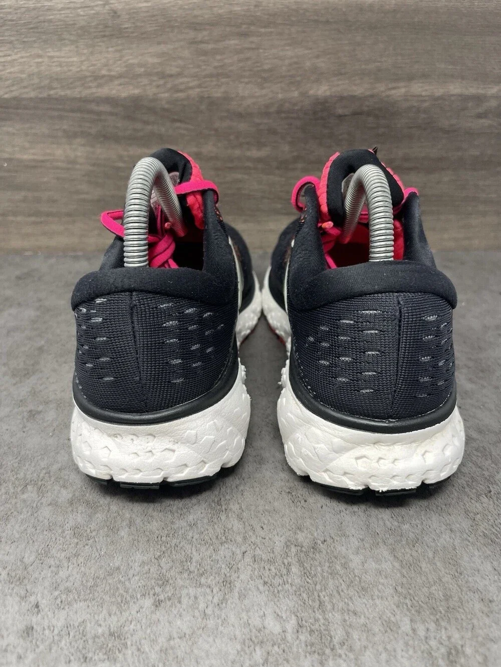 Brooks Glycerin 16 Womens Size 8.5 Black Pink Gray DNA LOFT Running Shoes
